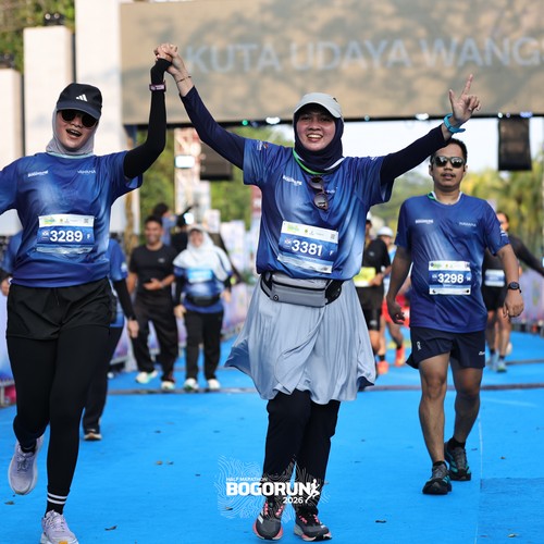 Race photo from BOGORUN 2026