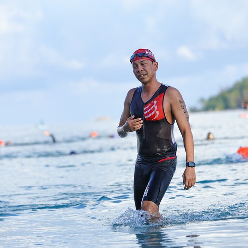 Race photo from Belitung Multisport Festival