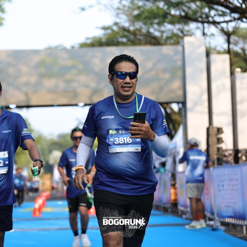 Race photo from BOGORUN 2026