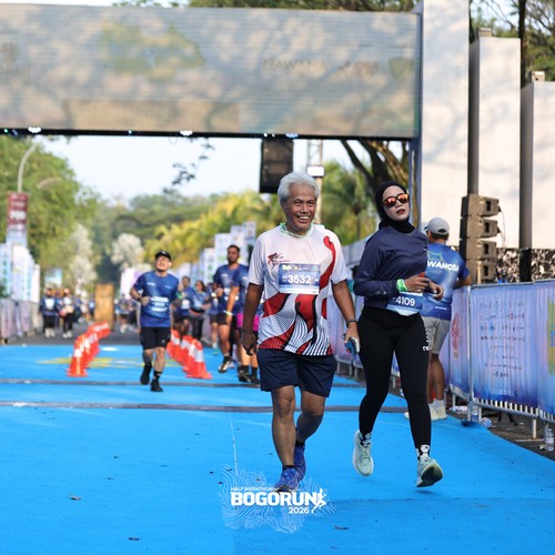 Race photo from BOGORUN 2026