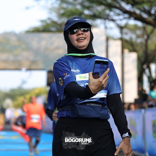 Race photo from BOGORUN 2026