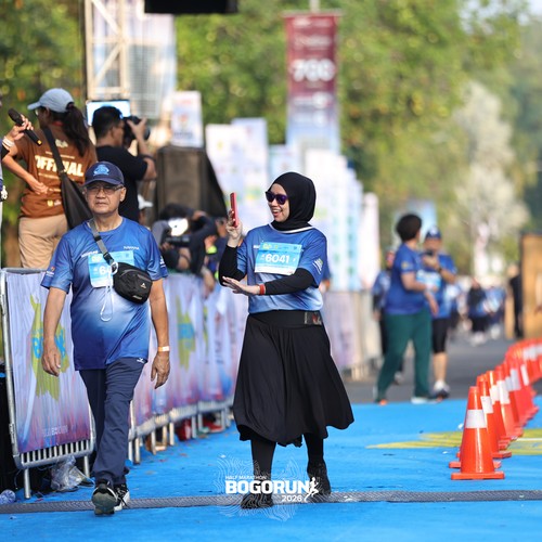 Race photo from BOGORUN 2026
