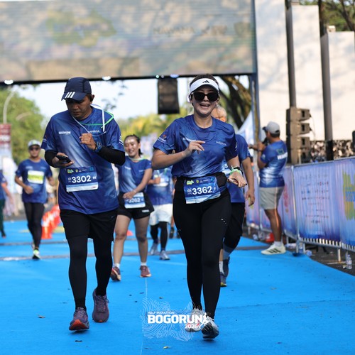 Race photo from BOGORUN 2026