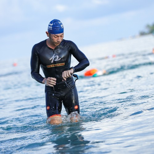 Race photo from Belitung Multisport Festival