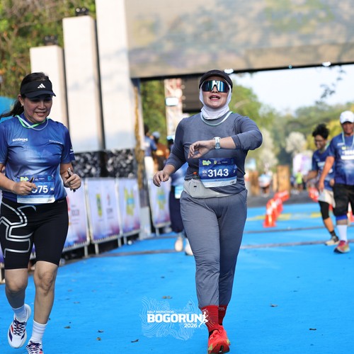 Race photo from BOGORUN 2026