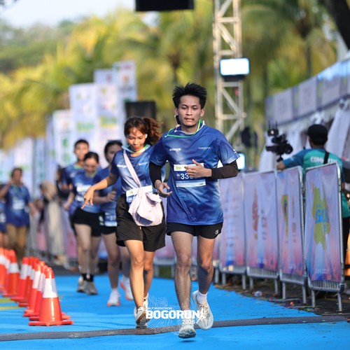 Race photo from BOGORUN 2026