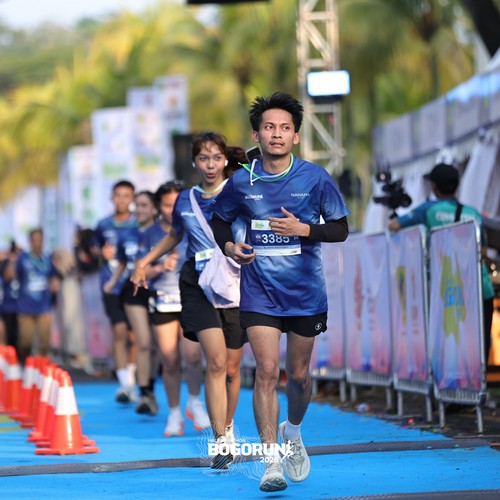 Race photo from BOGORUN 2026