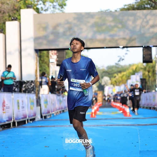 Race photo from BOGORUN 2026