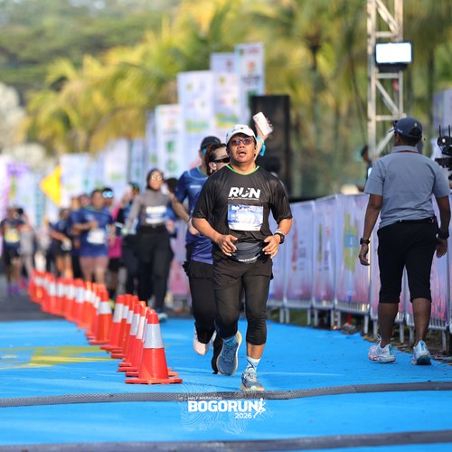 Race photo from BOGORUN 2026