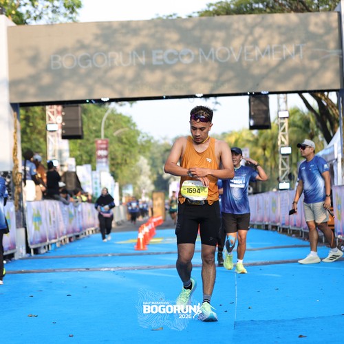 Race photo from BOGORUN 2026