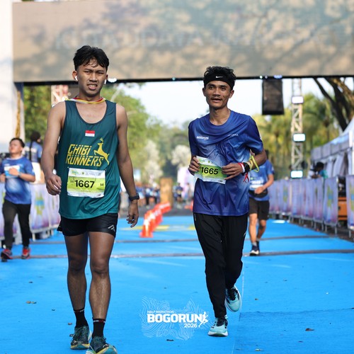 Race photo from BOGORUN 2026
