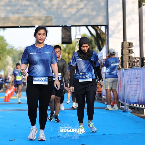 Race photo from BOGORUN 2026