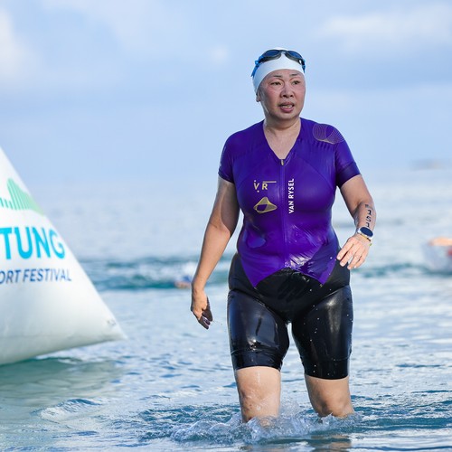 Race photo from Belitung Multisport Festival