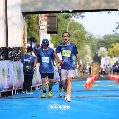 Race photo from BOGORUN 2026