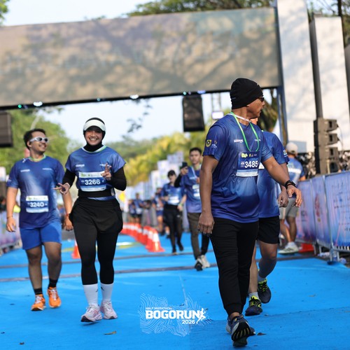 Race photo from BOGORUN 2026