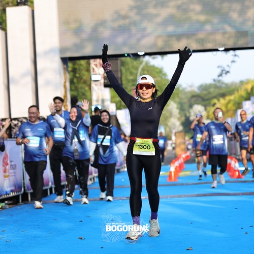 Race photo from BOGORUN 2026
