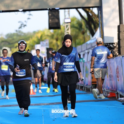 Race photo from BOGORUN 2026