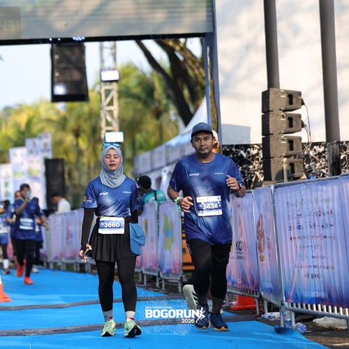 Race photo from BOGORUN 2026