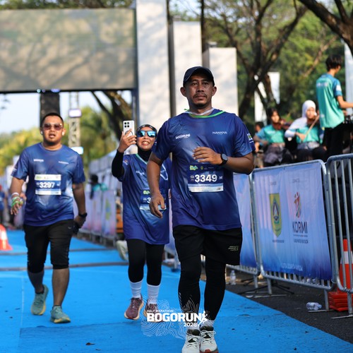 Race photo from BOGORUN 2026