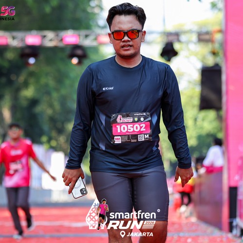 Race photo from SMARTFREN RUN 2026