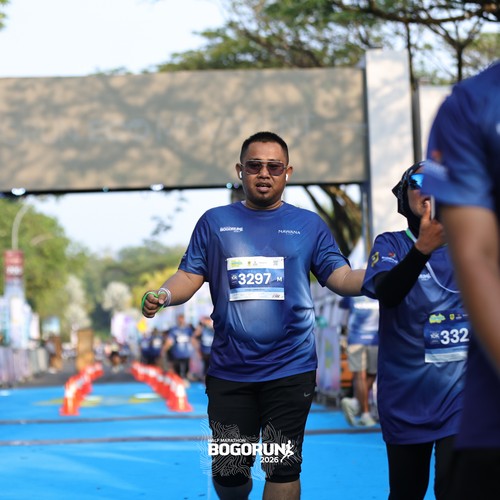 Race photo from BOGORUN 2026