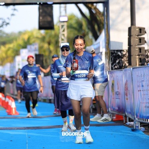 Race photo from BOGORUN 2026