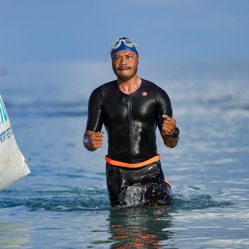 Race photo from Belitung Multisport Festival