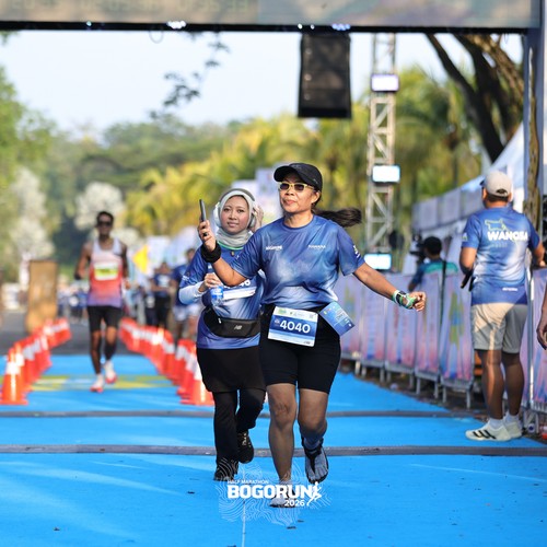 Race photo from BOGORUN 2026