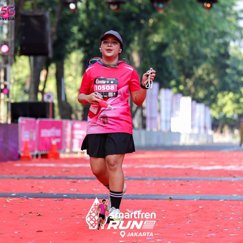 Race photo from SMARTFREN RUN 2026