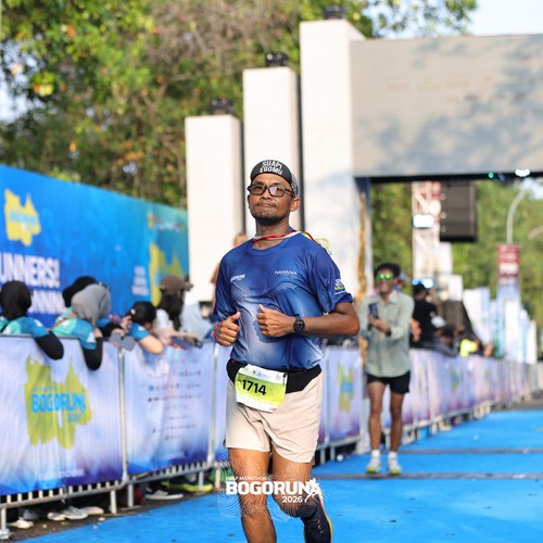 Race photo from BOGORUN 2026
