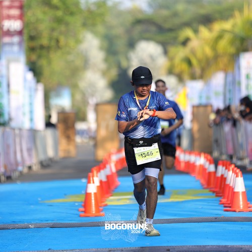 Race photo from BOGORUN 2026