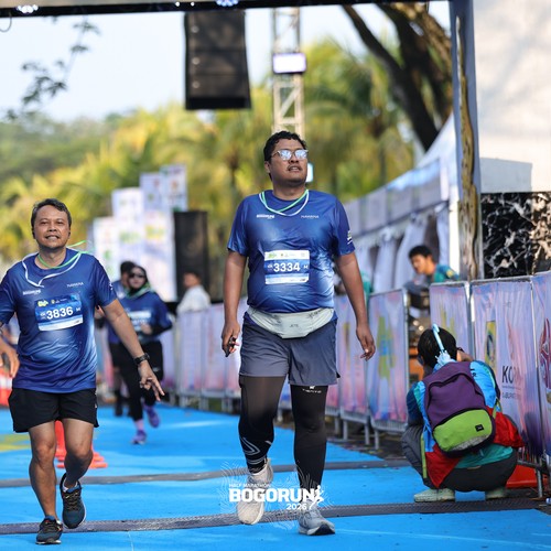 Race photo from BOGORUN 2026