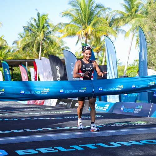 Race photo from Belitung Multisport Festival