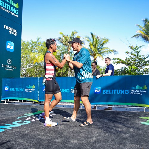 Race photo from Belitung Multisport Festival