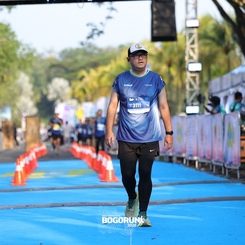 Race photo from BOGORUN 2026