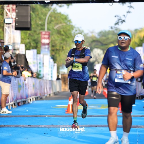 Race photo from BOGORUN 2026