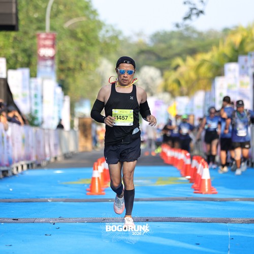 Race photo from BOGORUN 2026