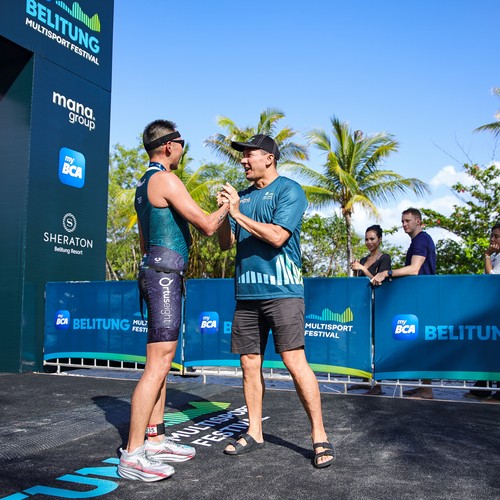 Race photo from Belitung Multisport Festival