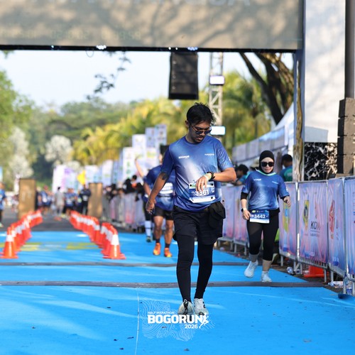 Race photo from BOGORUN 2026