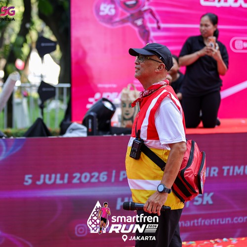 Race photo from SMARTFREN RUN 2026