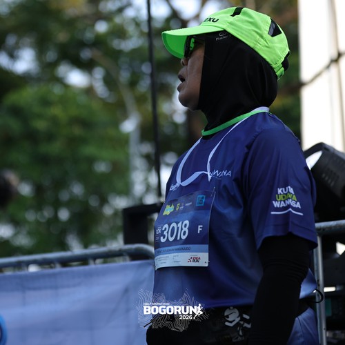 Race photo from BOGORUN 2026