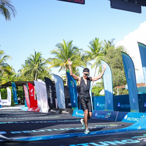 Race photo from Belitung Multisport Festival