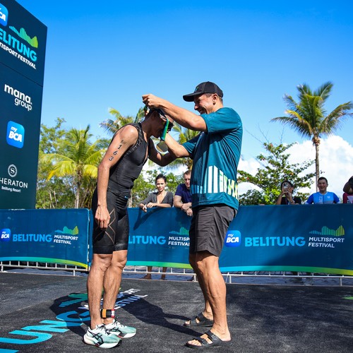 Race photo from Belitung Multisport Festival