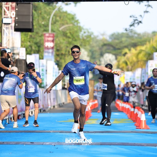 Race photo from BOGORUN 2026
