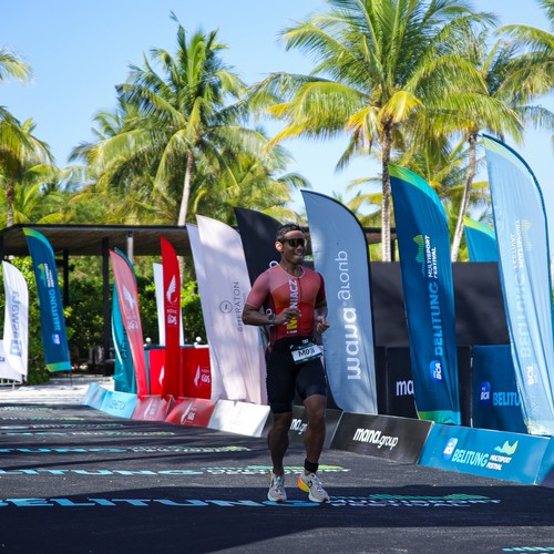 Race photo from Belitung Multisport Festival