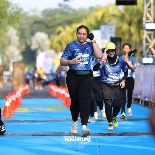 Race photo from BOGORUN 2026