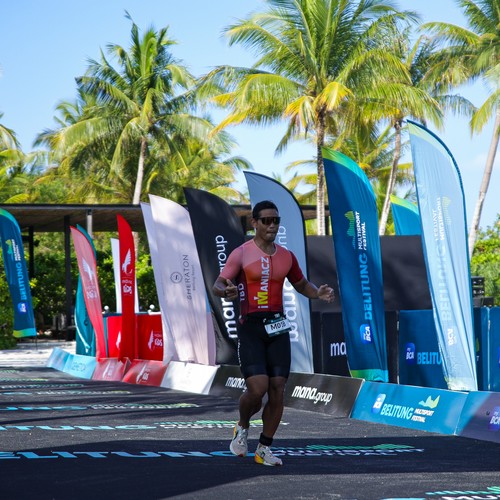 Race photo from Belitung Multisport Festival