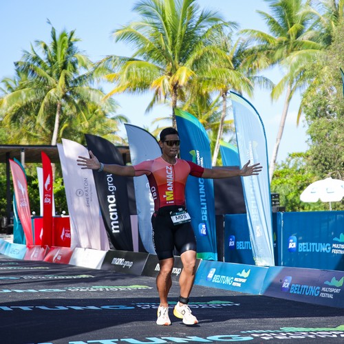 Race photo from Belitung Multisport Festival