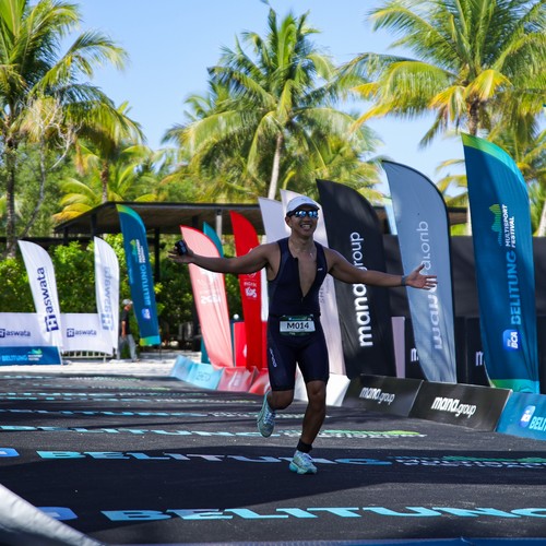 Race photo from Belitung Multisport Festival