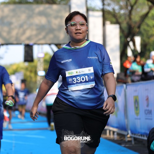 Race photo from BOGORUN 2026